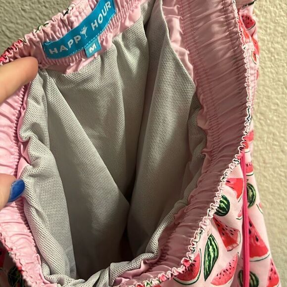 ✨Happy Hour Watermelon Swim Sz Medium Trunks✨ - Picture 6 of 7
